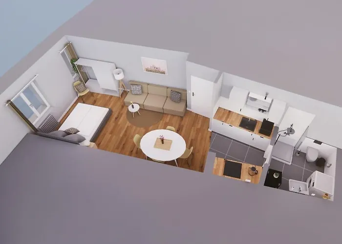 Hamburg City Apartment For 5