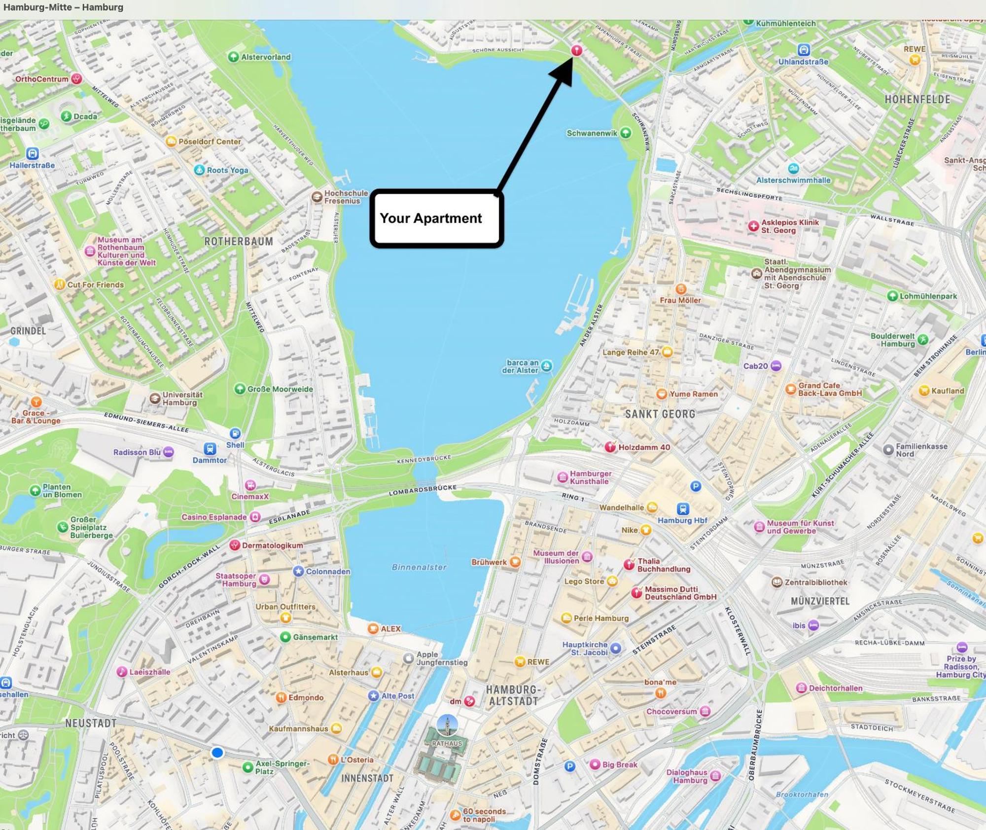 The Alster Waterfront Family * Hamburg