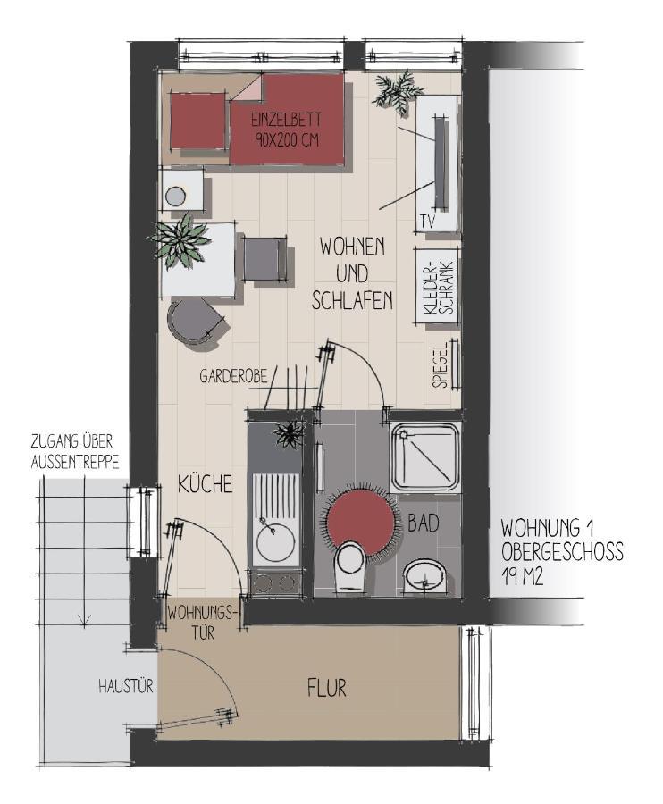 Appartement Legienstrasse