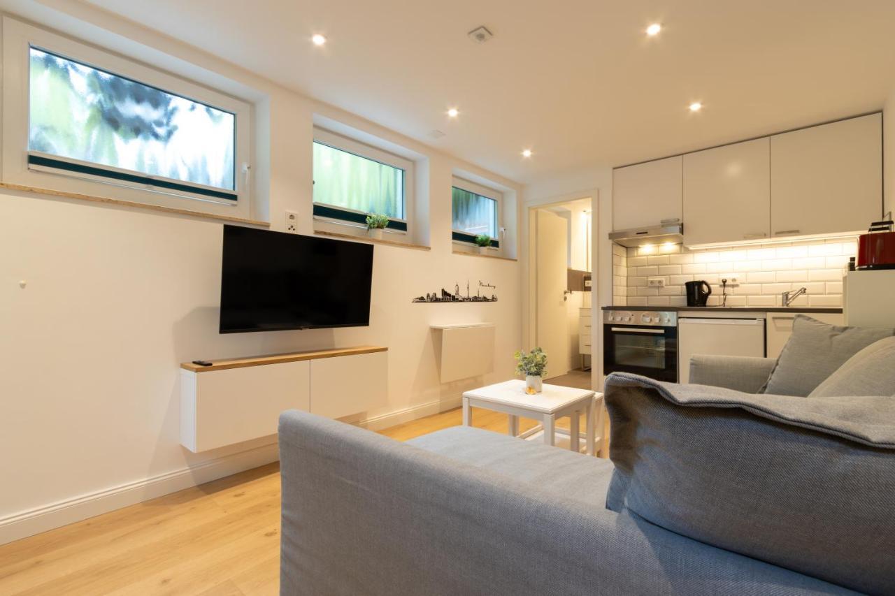 Appartement Neue Zentrale Souterrain-wohnung 24h Self Check-in Hamburg-Harburg