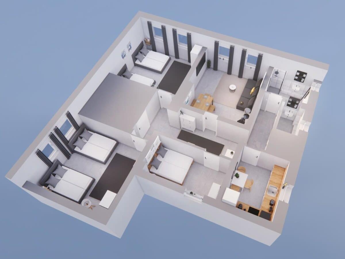 Altona - Three Bedrooms For Up To 10 Apartment