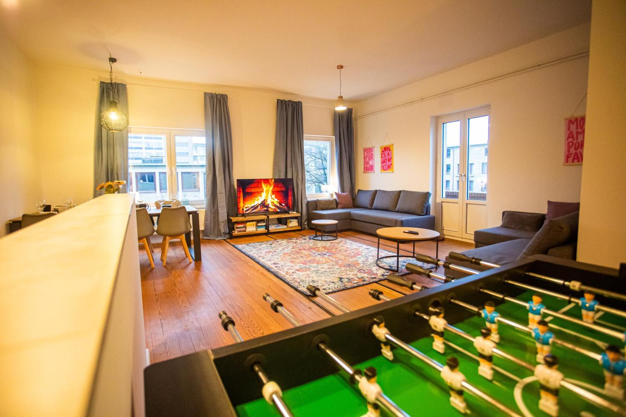 120qm/ Loft/ Tischkicker *