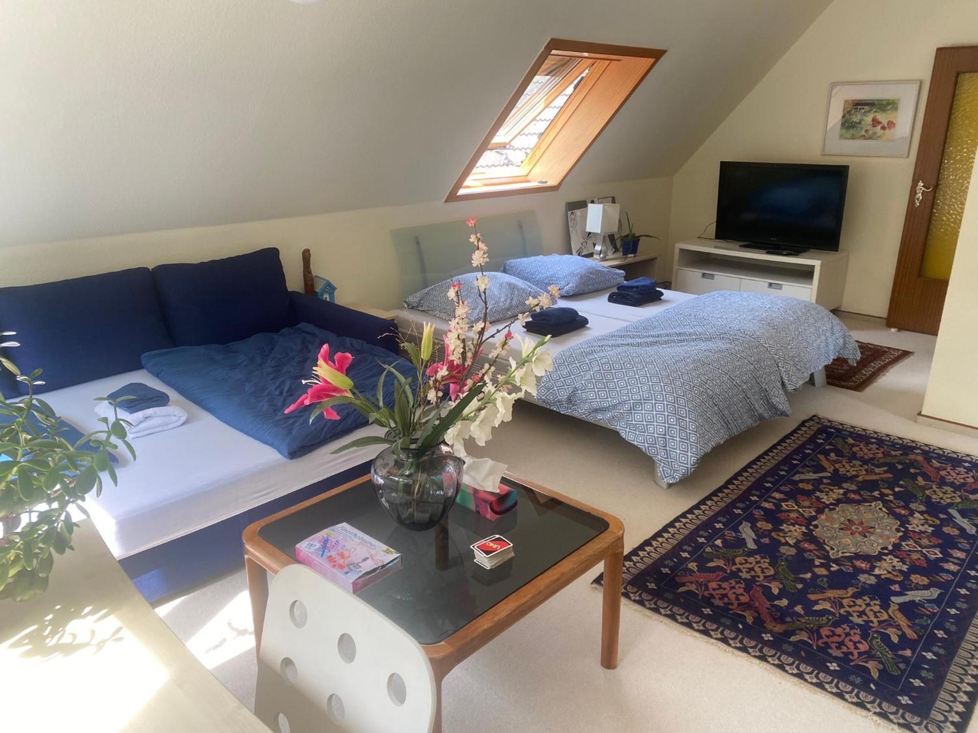 Gartenblick-oase: Obergeschosswohnung In