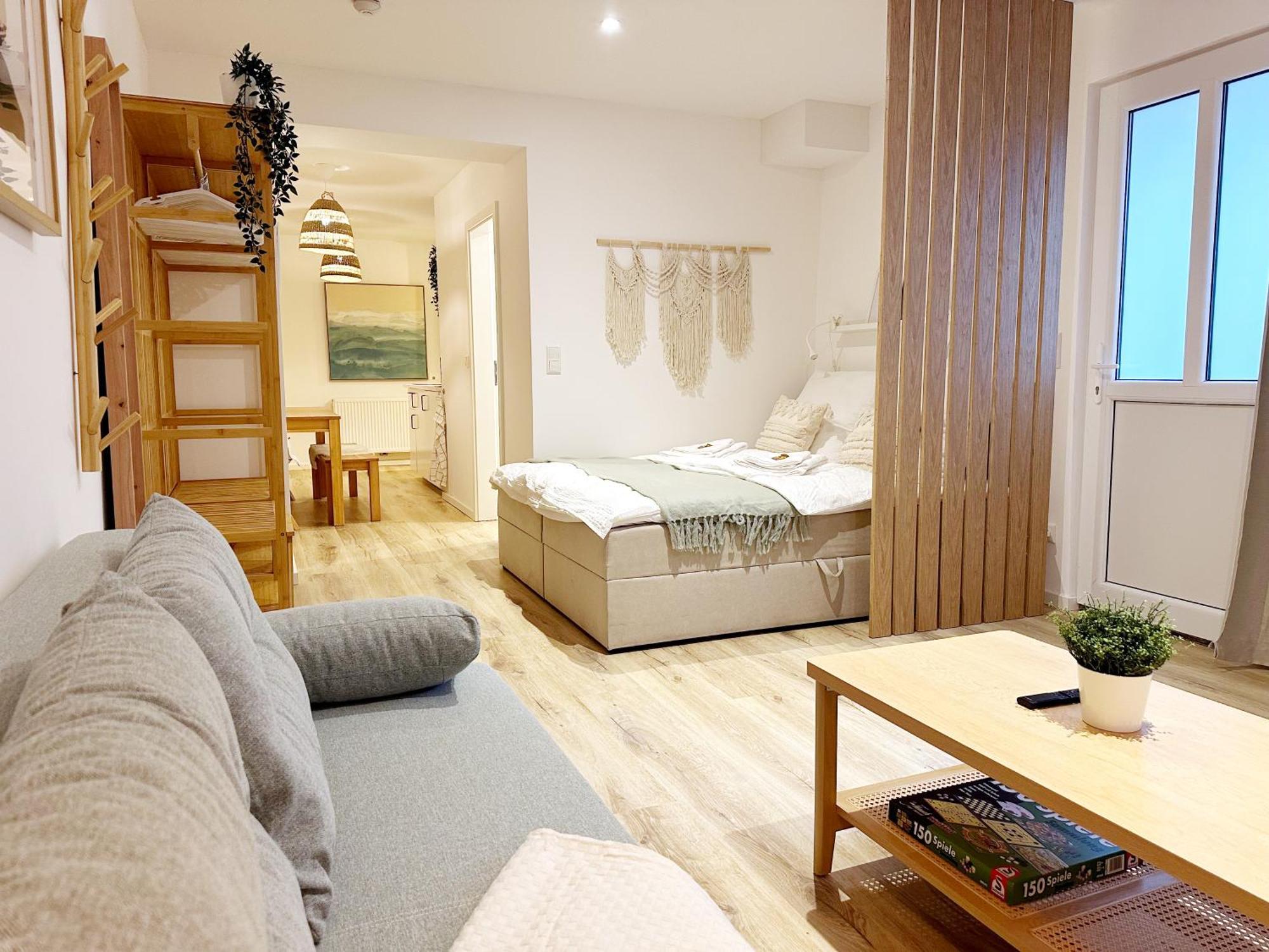 Apartment Gemuetliches 2 Ambient Mit Queensize-bett , Etagenbett& Schlafsofa In Alsternaehe