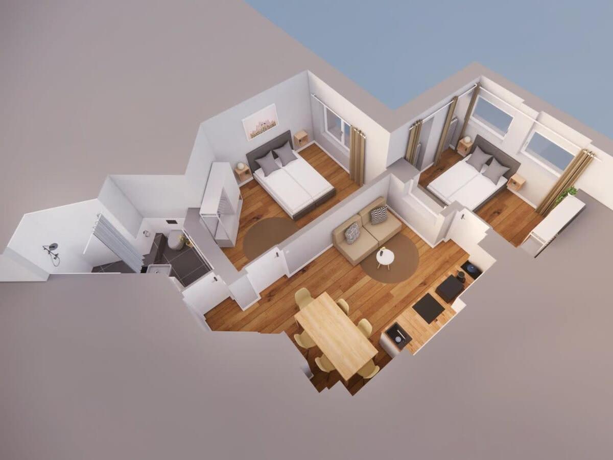For 7 Appartement *